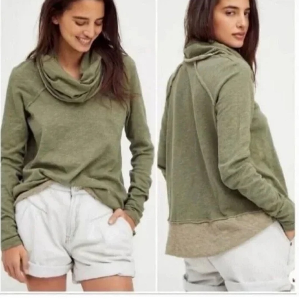 FREE PEOPLE Beach “Army” top